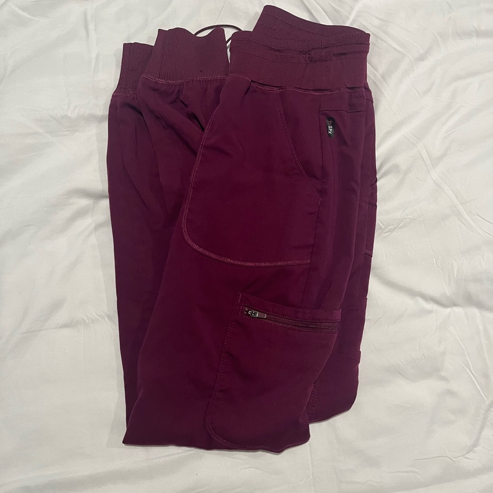 Burgundy Scrubs